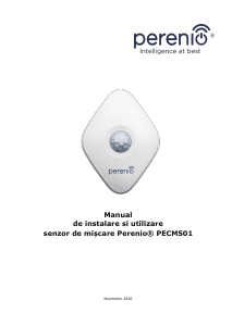 Manual Perenio PECMS01 Senzor de mișcare