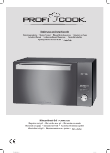 Instrukcja Proficook PC-MWG 1204 Kuchenka mikrofalowa