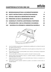 Manuale Silva DBS 580 Ferro da stiro