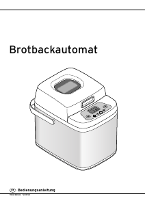 Bedienungsanleitung Tchibo 367 974 Brotbackautomat