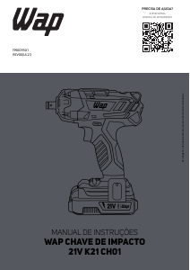Manual WAP K21 KT01 Chave de impacto
