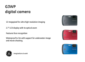 Manual GE G3WP Digital Camera
