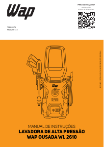 Manual WAP WL 2610 Ousada Máquina de limpeza a alta pressão