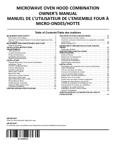 Mode d’emploi Whirlpool YWMMF7330RZ Cuisinière