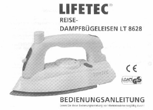 Bedienungsanleitung Lifetec LT 8628 Bügeleisen