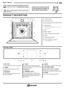 Handleiding Bauknecht BBI9P8HT2SK Oven