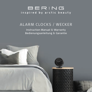 Handleiding Bering 91096-22R Wekker