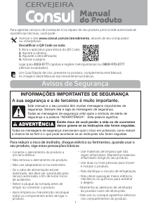 Manual Consul CZE12BE Frigorífico