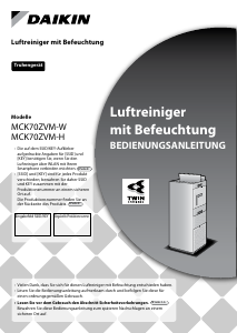Bedienungsanleitung Daikin MCK70ZVM-W Luftreiniger