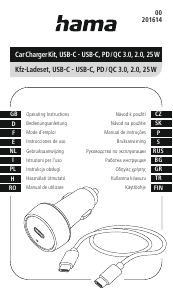 Manual Hama 00201614 Incărcător auto