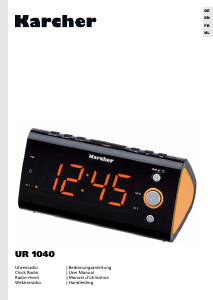 Bedienungsanleitung Kärcher UR 1040 Uhrenradio