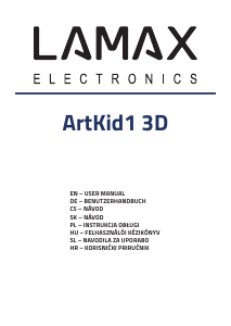 Priručnik Lamax ArtKid1 3D olovka