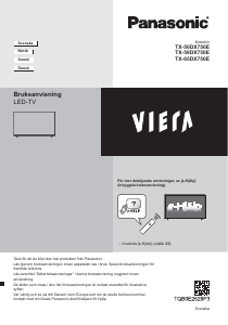 Brugsanvisning Panasonic TX-50DX750E LED TV