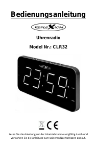 Bedienungsanleitung Reflexion CLR32 Uhrenradio