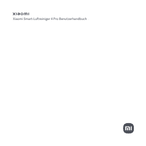 Bedienungsanleitung Xiaomi AC-M15-SC Luftreiniger