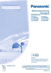 Bedienungsanleitung Panasonic CS-AE9NKE Klimagerät