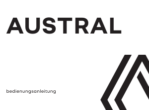 Bedienungsanleitung Renault Austral (2022)