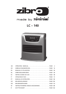 Manuale Zibro LC 140 Termoventilatore