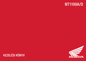 Használati útmutató Honda NT1100D (2021) Motorkerékpár