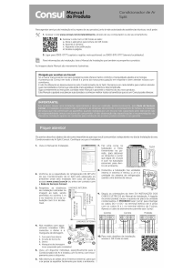 Manual Consul CBK12EBBCJ Ar condicionado