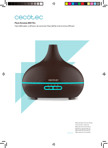 Manual de uso Cecotec Pura Aroma 300 Yin Difusor de aroma