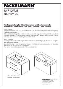 Manuale Fackelmann 84812/3/5 Mobile base