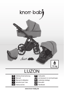 Mode d’emploi Knorr-baby Luzon Poussette