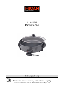 Bedienungsanleitung Mican PPF 09 Pfanne