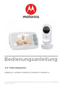 Bedienungsanleitung Motorola EASE34-3 Babyphone