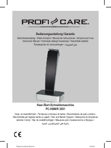 Bedienungsanleitung Proficare PC-HSM/R 3051 Bartschneider