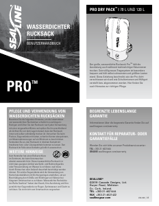Bedienungsanleitung SealLine Pro Dry Pack 70 Rucksack