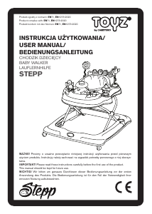 Bedienungsanleitung Toyz Stepp Lauflernhilfe