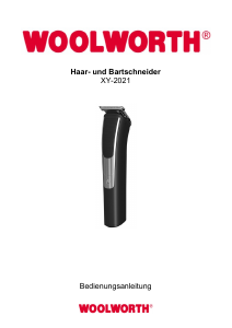 Návod Woolworth XY-2021 Zastrihávač brady a fúzov