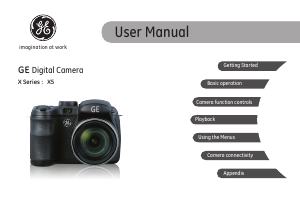Manual GE X5 Digital Camera