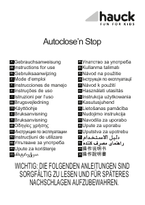 Manuale Hauck Autoclose n Stop Cancelletto bambini