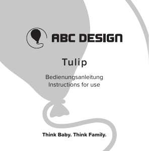 Handleiding ABC Design Tulip Autostoeltje