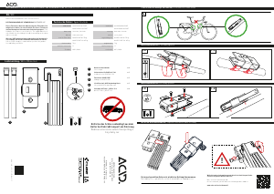 Bedienungsanleitung ACID Rigid Pure 100 Fahrradschloss