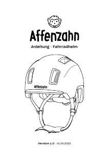 Manual de uso Affenzahn V1.0 Casco bicicleta