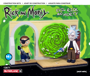 Evil rick and morty lego set sale