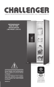 Manual de uso Challenger CR 513 Frigorífico combinado