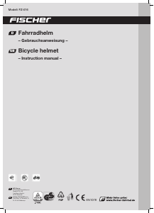 Bedienungsanleitung Fischer FZ-016 Fahrradhelm