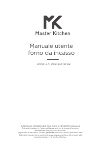 Manual Master Kitchen OMK 8K3 SP BK Oven