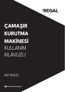 Kullanım kılavuzu Regal KM 90433 Kurutma makinesi