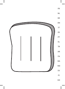 Handleiding Tefal TT2M1B10 Broodrooster