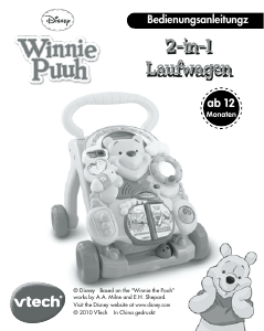 Bedienungsanleitung VTech Winnie the Pooh Lauflernhilfe