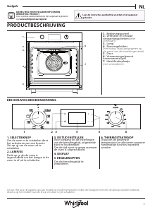 Handleiding Whirlpool OMR551CR0X Oven