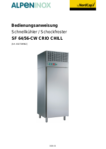 Bedienungsanleitung Alpeninox SF 64/56-CW CRIO CHILL Schnellkühler