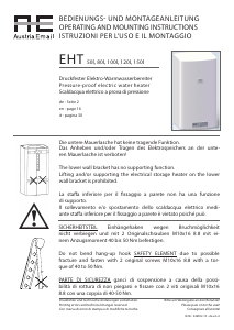 Bedienungsanleitung Austria Email EHT 80 Warmwasserspeicher