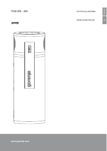 Manual Gorenje TCM300ZG Boiler