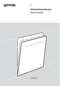 Bedienungsanleitung Gorenje ULTRAFI16AES Geschirrspüler